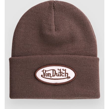 Von Dutch Patcher Cuff Muts bruin