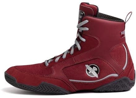 Hayabusa Pro Boksschoenen - Donkerrood/grijs - maat 45