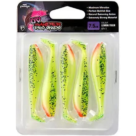 Lokvogels Fox Rage Zander Pro Shad Ultra UV (x5)