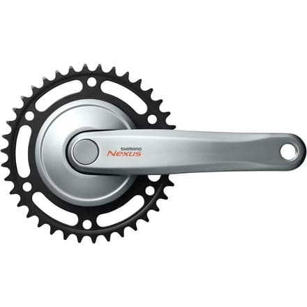 38T Shimano Nexus C6000 crankstel met 170 mm crank - zilver