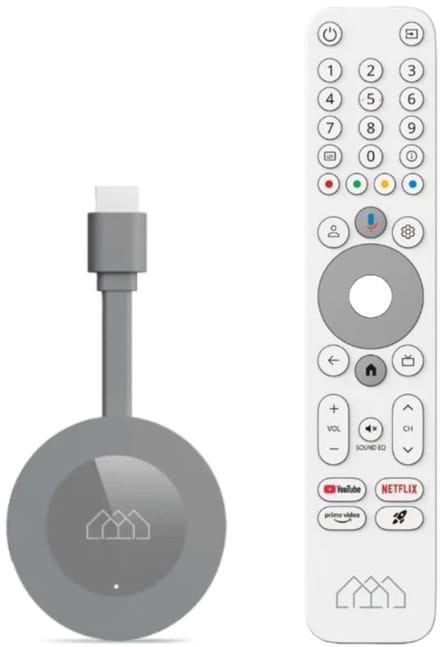 Homatics Dongle G 4K - Streaming Mediaspeler - Android 14 - Google TV 14 - Chromecast ingebouwd - (versie 2026)