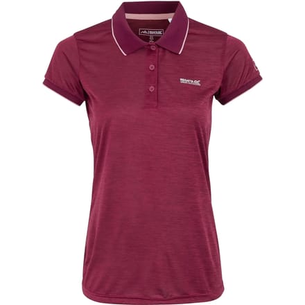 T-shirt Korte Mouwen Hiking Dames Roze Accenten