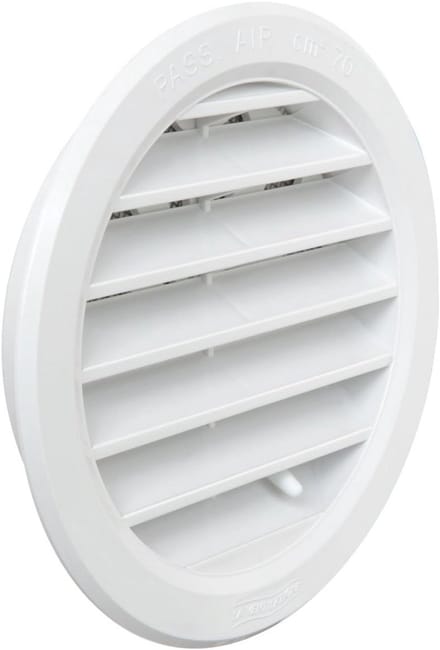 Rond Ventilatierooster 97 mm – Kunststof Ventilatieoplossing voor Binnen