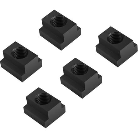 5 pcs  Black Oxide Finish T Slot Nuts M14 Threads Fit Into T slots In Machine Tool Tables