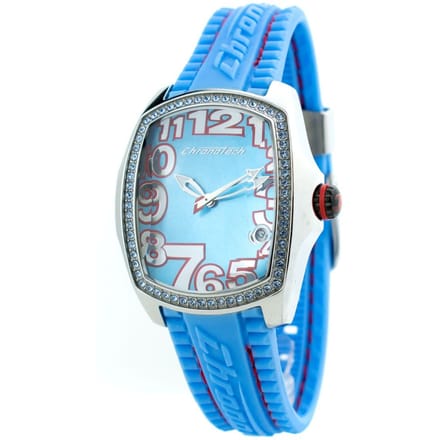 Horloge CHRONOTECH CT7016LS-13. Kwarcowy, Kolor niebieski. Kobieta.