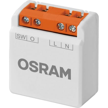 OSRAM SMART+ WiFi-schakelmodule, 1 kanaal, inbouw, IP20