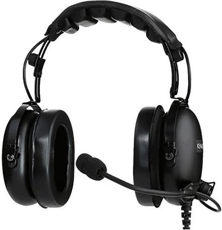Kenwood KHS-10D-OH heavy duty headset met microfoon en PTT K1 2-Pins aansluiting