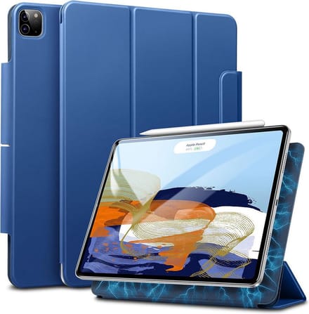 iPad Pro 2021 (11 Inch) Hoes - Rebound Magnetic Case - Blauw
