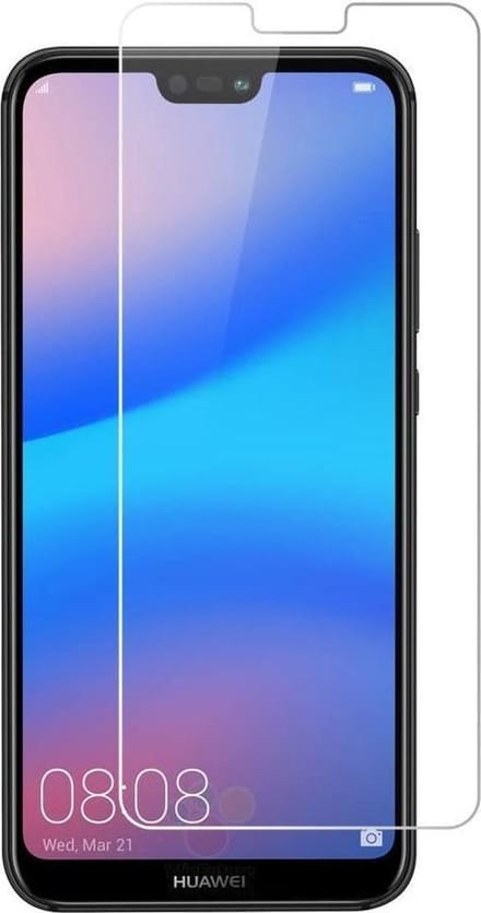 Screenprotector Glas - Tempered Glass Screen Protector Geschikt voor: Huawei Y6 2018  - 1x