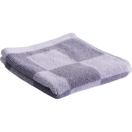 HAY Check Washandje - lavender