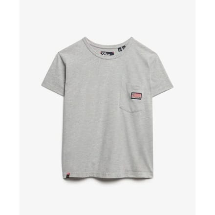 Dames-T-shirt met zak Superdry Athletic Essential