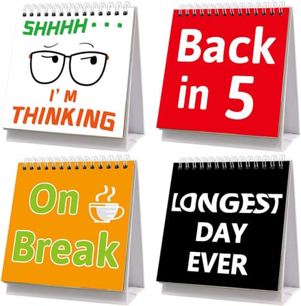 Grappige Bureau Accessoires: 30 Flip Chart Post-its voor een Leuke Werkplek