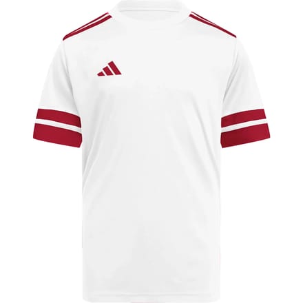Adidas Squadra 25 T-shirt Met Korte Mouwen Wit 5-6 Years Kinderen