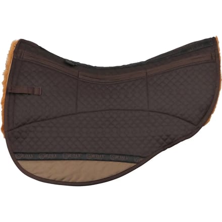 Zadeldek van bont voor paarden Edix Saddles