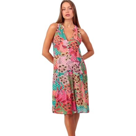 Korte Jurk Admas Zomerjurk Patchwork