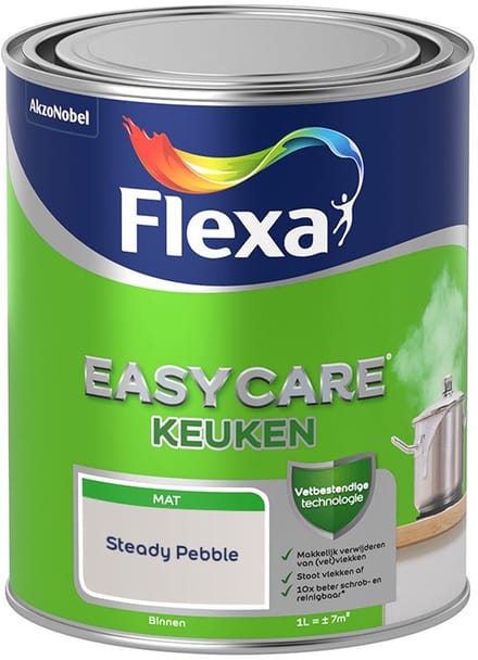 Flexa - Easycare Keuken - Steady Pebble - Mengverf - 1 L