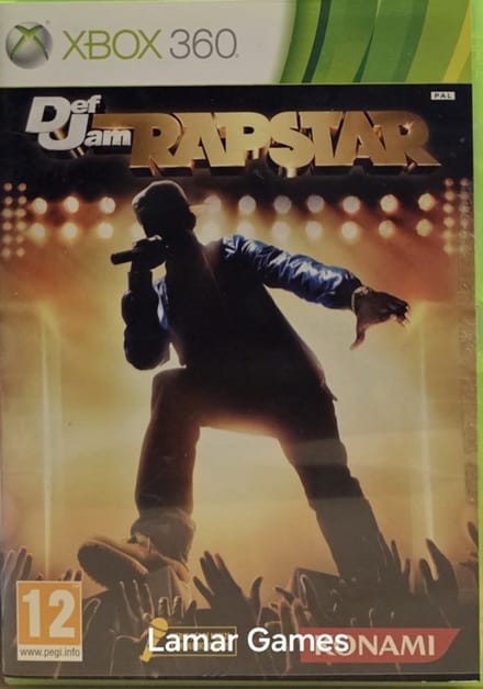 Def Jam Rapstar (xbox 360 used game)