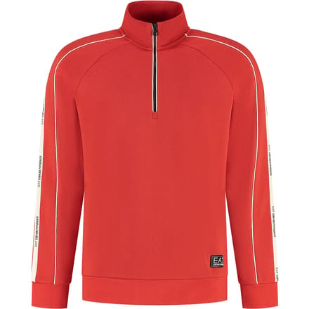 EA7 Logo Series Half-Zip Sweater Heren - Maat M