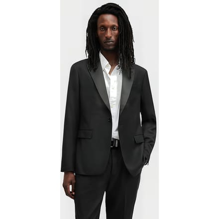 AllSaints Tisbury Blazer Black Maat: 40 | Blazers Outlet | Heren | Zwart
