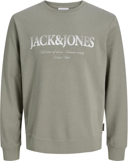 JACK&JONES - JJDEVIN DAYTONA PRINT SWEAT CREW NECK - Heren - Sweaters