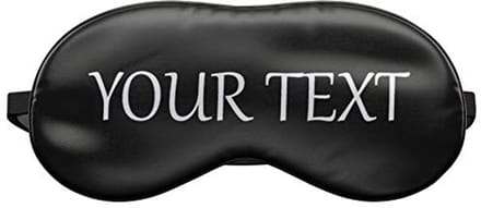 Slaapmasker voor Comfort en Ontspanning - Persoonlijk Gepersonaliseerd