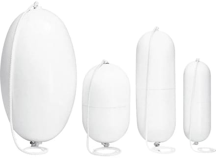 Plastimo Swollen Parabor Stootwil Wit 25 x 68 cm
