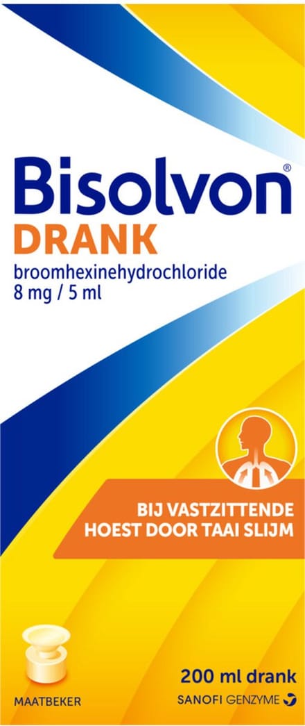 Bisolvon Drank Vastzittende Hoest - 2 x 200 ml