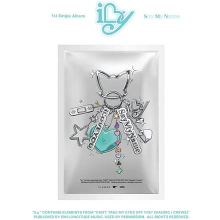 SAY MY NAME - [ILY] 1e Single Album SLEUTELHANGER