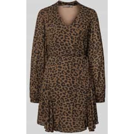 Mini-jurk met strikceintuur, model 'WANDA'