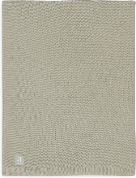 Jollein Deken Wieg 75x100cm Basic Knit Olive Green
