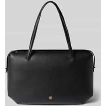 Handtas met handvat in leerlook model 'Meelo_Tote'