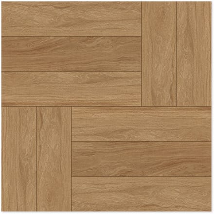 24Supply Plaktegels - Vloer - 10 Stuks - Mat - Houtlook - 30x30cm