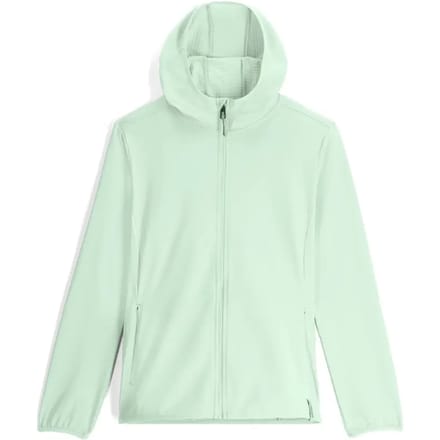 Dames fleece met capuchon Spyder Gridweb
