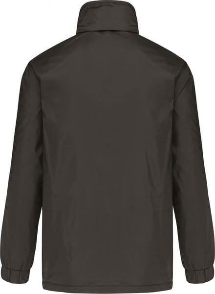 Kariban Gevoerde windbreaker heren K687 - Dark Grey - S
