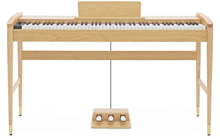 Keynote Contemporary Digitale Piano met Bluetooth, Licht Eiken
