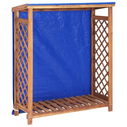 vidaXL - Haardhoutopslag - 105x38x115 - cm - massief - acaciahout