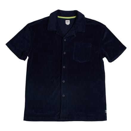 Jongenshemd met korte mouwen van pluche 856626