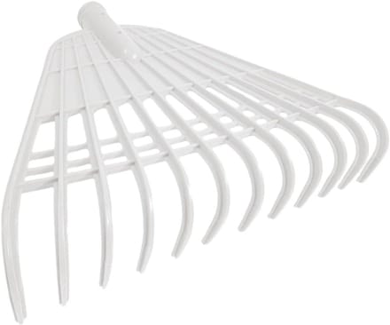 Kunstgrashark Tuin - Blad Hark - Gazon Onderhoud - Lichtgewicht Ontwerp - 40 cm Werkbreedte - Wit