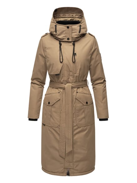 Navahoo dames winterjas Hokulanii – Lang & Licht Gewatteerd