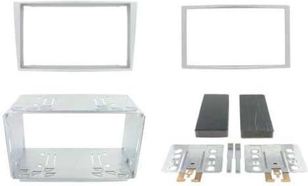 2-DIN FRAME OPEL  ASTRA 04>SILVER