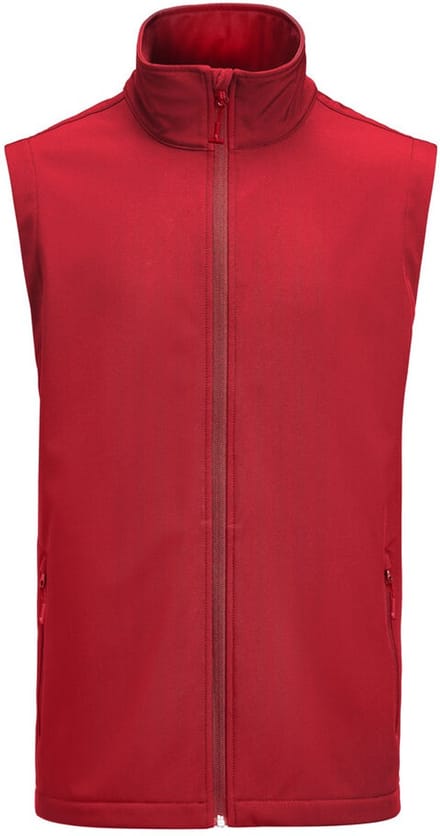 James Harvest Valley VestBodywarmer Heren 2131044 - Rood - S