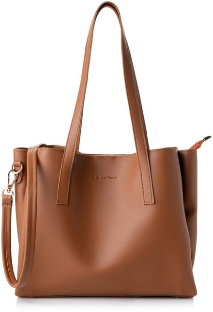 Asir - Tote-tas - Bruinen - 32 x 13 x 27 cm