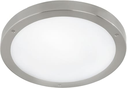 EGLO Vento 1 - Buitenverlichting - Wand/Plafondlamp - 3 Lichts - LED - RVS - Wit