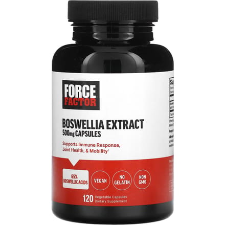 Extrait de Boswellia, 500 mg, 120 Gélules Végétales