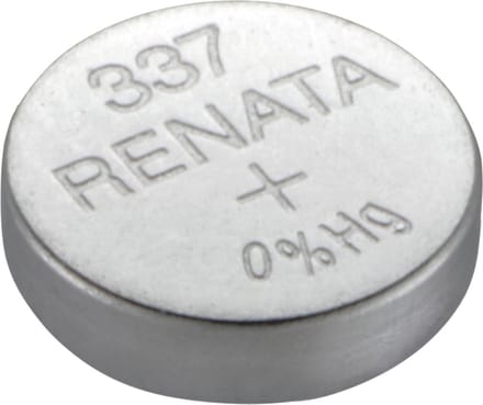 Renata 337 / SR416SW zilveroxide knoopcel horlogebatterij - 1 stuks