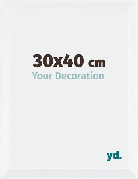 Your Decoration - Fotolijst 30x40 cm - MDF - Wit Mat - Catania