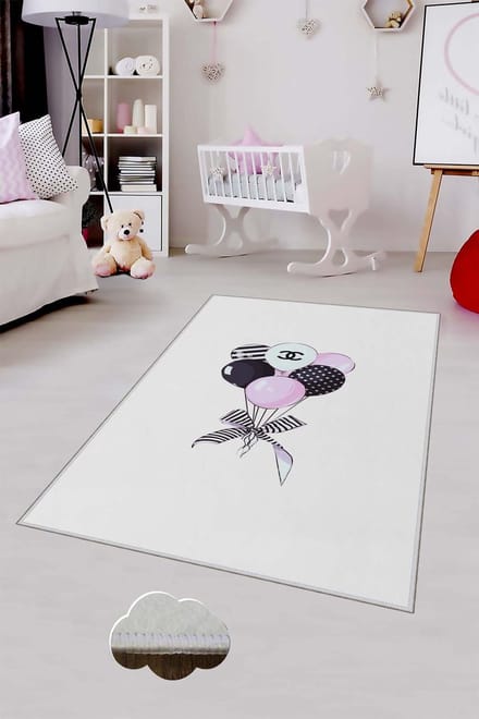 Asir - Tapijt - Veelkleurig - 60 x 100 cm