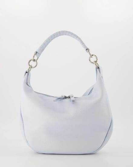 TAS - licht bauw- crossbody- leer - hardware zilver
