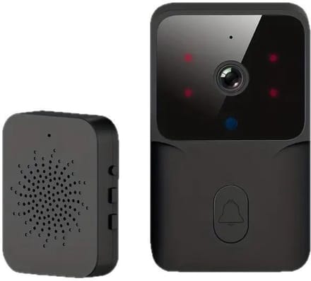 Draadloze videodeurbelcamera met, tweerichtingsaudio, Tuya slimme videodeurbel, wifi, tweeweg intercom, huisbewaking