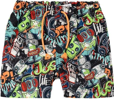 NAME IT NMMZATOON SWIM SHORTS Jongens Zwembroek - Maat 104